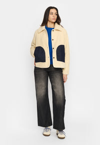 Selfhood, Teddy Block Jacket, Offwhite