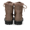Angulus, Lace-up Støvle Med Uldfoer, Taupe-Angulus-Minlillebutik.dk