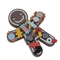 Bloomingville Mini, Tala puzzle Legemad, Brun