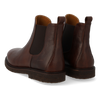 Angulus, Chelsea Støvle Med Elastik, Dark Brown-Angulus-Minlillebutik.dk