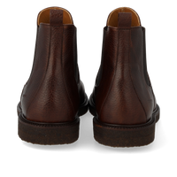 Angulus, Chelsea Støvle Med Elastik, Dark Brown-Angulus-Minlillebutik.dk