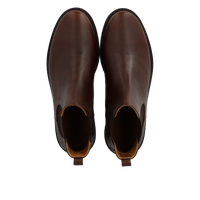 Angulus, Chelsea Støvle Med Elastik, Dark Brown-Angulus-Minlillebutik.dk