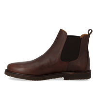 Angulus, Chelsea Støvle Med Elastik, Dark Brown-Angulus-Minlillebutik.dk