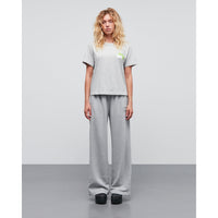 Mads Nørgaard, Single Organic Grace Tee, Mid Grey Melange-Mads Nørgaard - Dame-Minlillebutik.dk