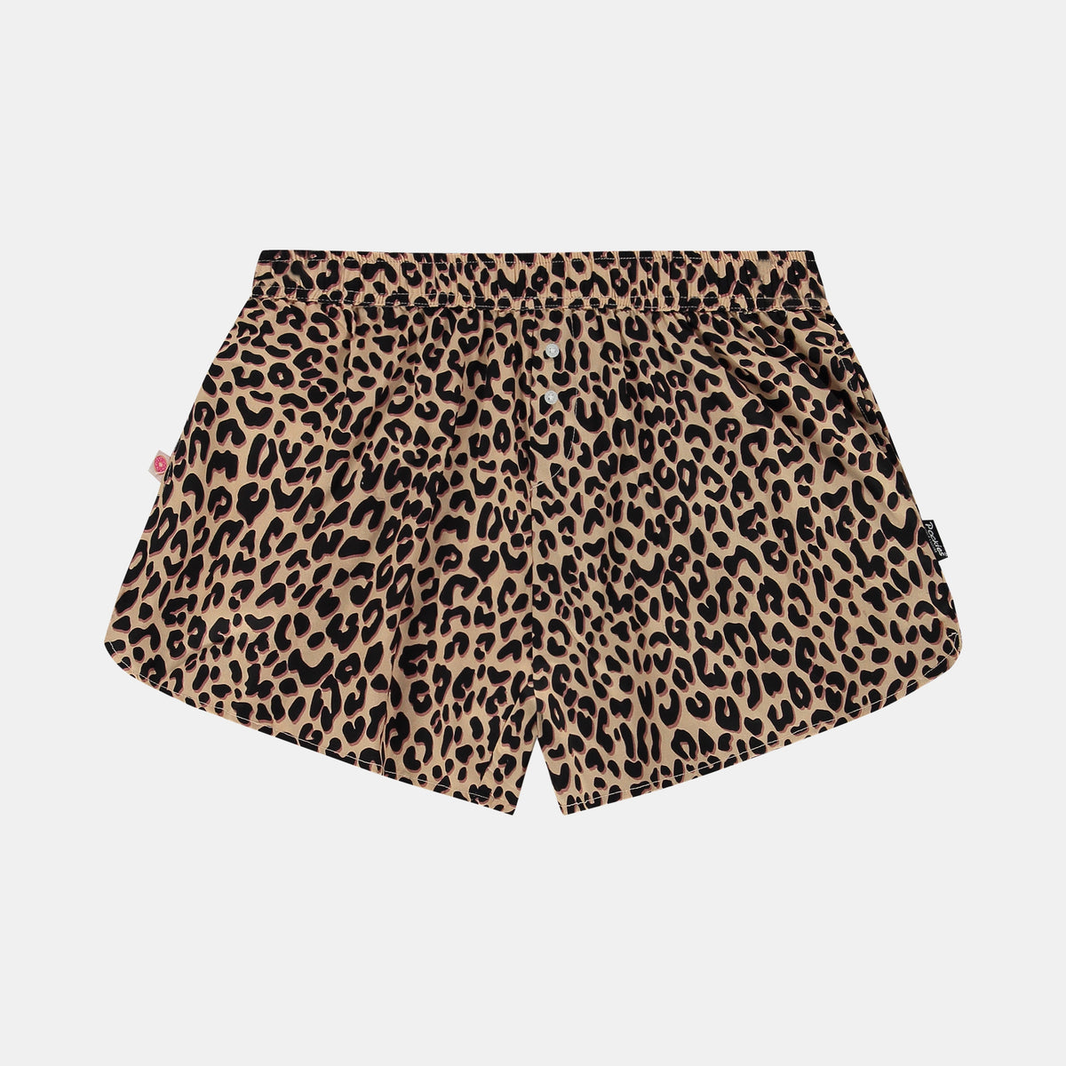 Pockies, Womens Pyjama Shorts, Lady Leopard-Pockies-Minlillebutik.dk