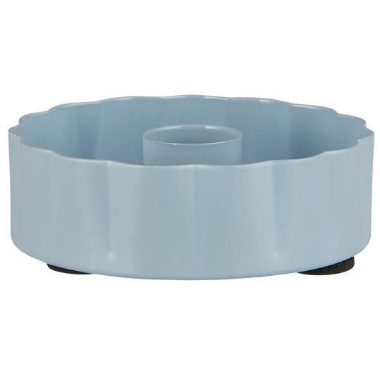 Ib Laursen, Stage t/2,2 cm lys, Bølget kant, Lyseblå-Ib Laursen-Minlillebutik.dk