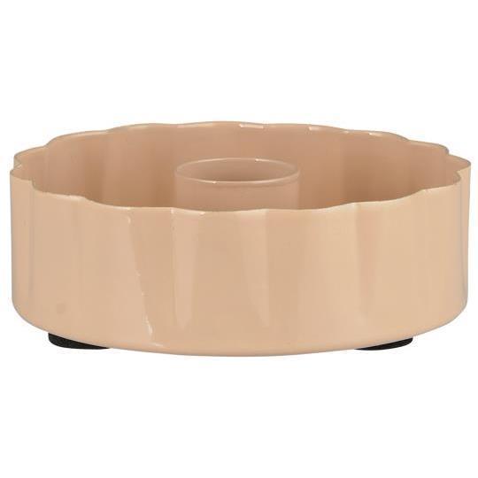 Ib Laursen, Stage t/2,2 cm lys, Bølget kant, Coral sands-Ib Laursen-Minlillebutik.dk