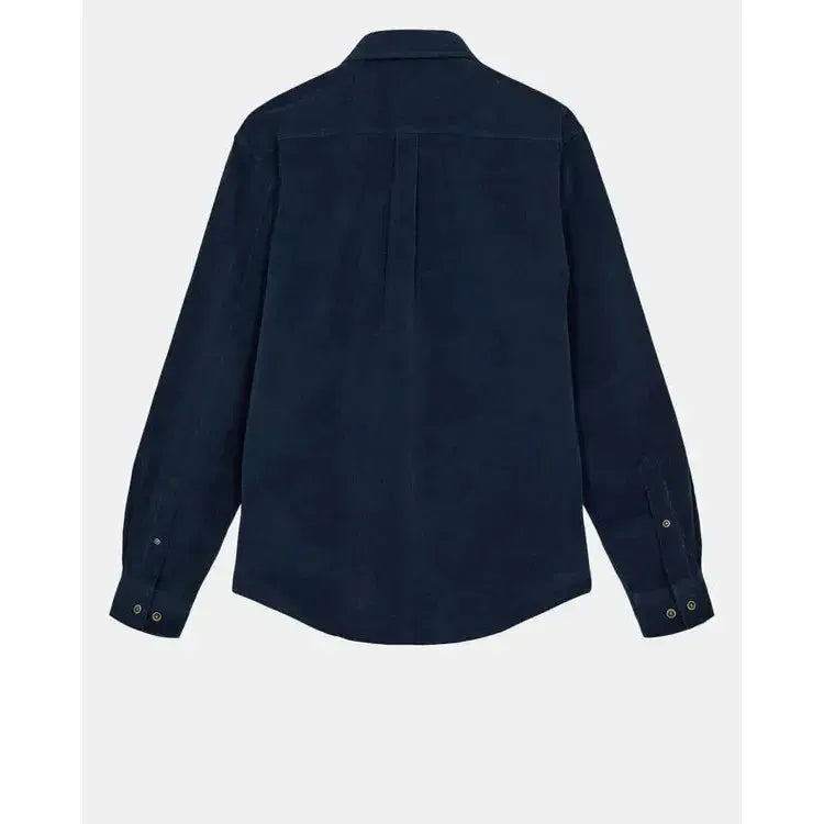 Anerkjendt, Leif Solid Cord Shirt, Sky Captain-Anerkjendt-Minlillebutik.dk