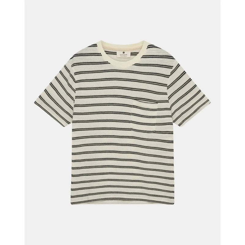 Anerkjendt, AKKikki Jacq Stripe Tee, Tofu-Anerkjendt-Minlillebutik.dk