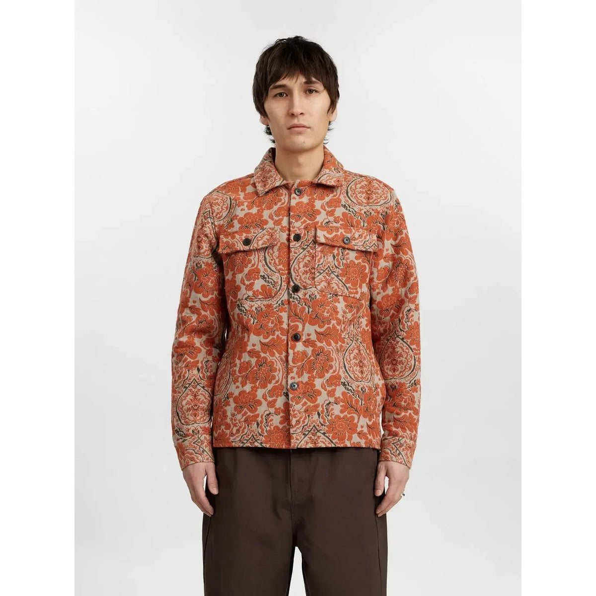 Anerkjendt, Akoscar Flower Overshirt, Incense-Minlillebutik-Minlillebutik.dk