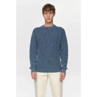 Anerkjendt, AKSune Patent Knit, Light Blue-Anerkjendt-Minlillebutik.dk