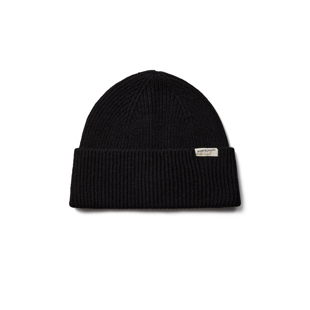 Anerkjendt, AKFelix Merino Hood, Caviar-Anerkjendt-Minlillebutik.dk