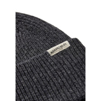 Anerkjendt, AKFelix Merino Hood, Dark Grey Melange-Anerkjendt-Minlillebutik.dk