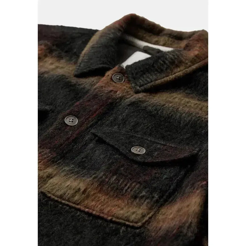 Anerkjendt, Oscar Heavy Twill Check Overshirt, Forrest Night-Anerkjendt-Minlillebutik.dk