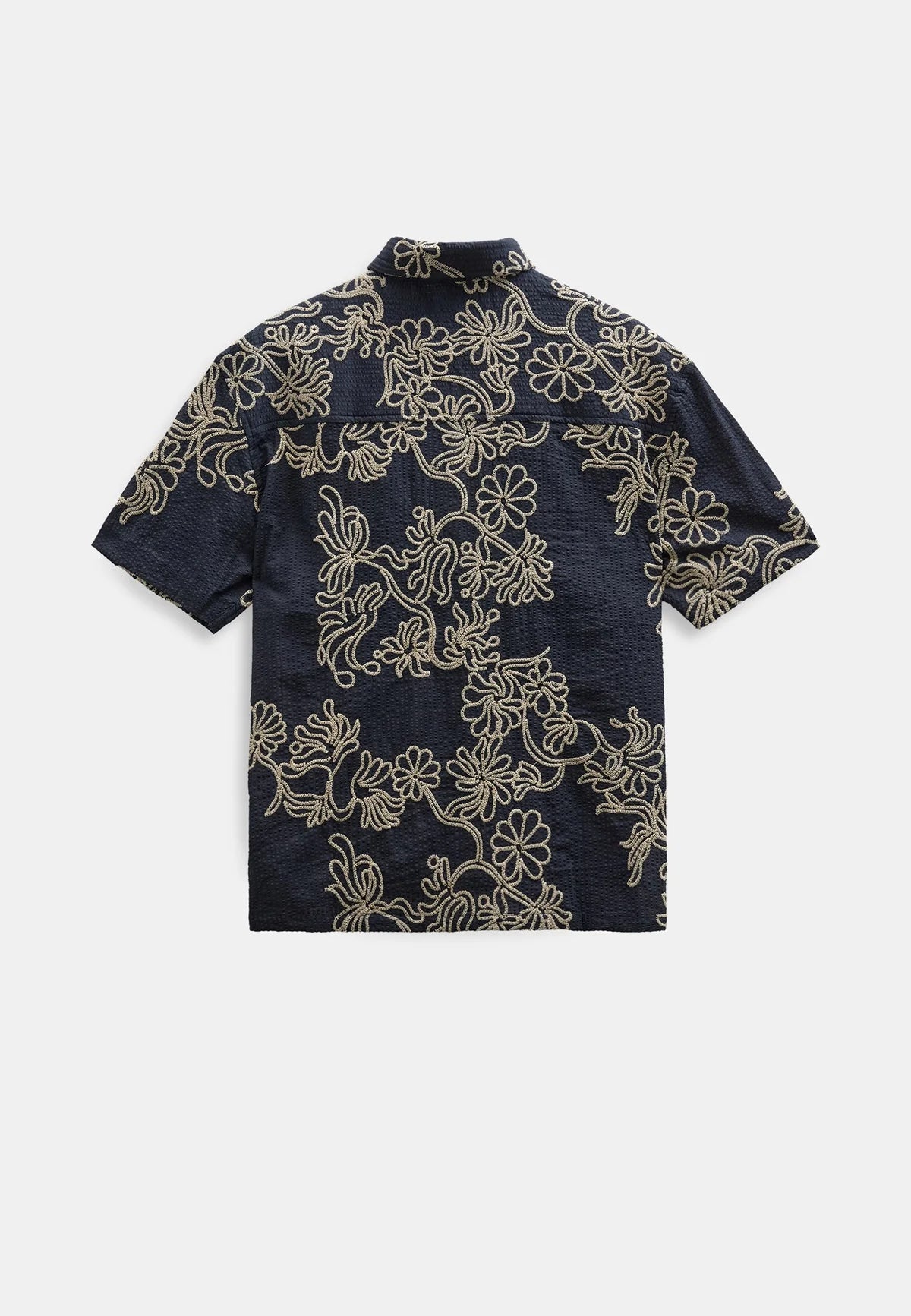 Anerkjendt, Otto EMB SS Shirt, Sky Captain