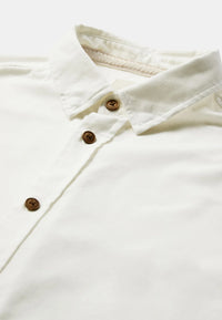 Anerkjendt, Leif COT/LINEN/VIS L/S Shirt, Tofu