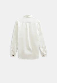 Anerkjendt, Leif COT/LINEN/VIS L/S Shirt, Tofu
