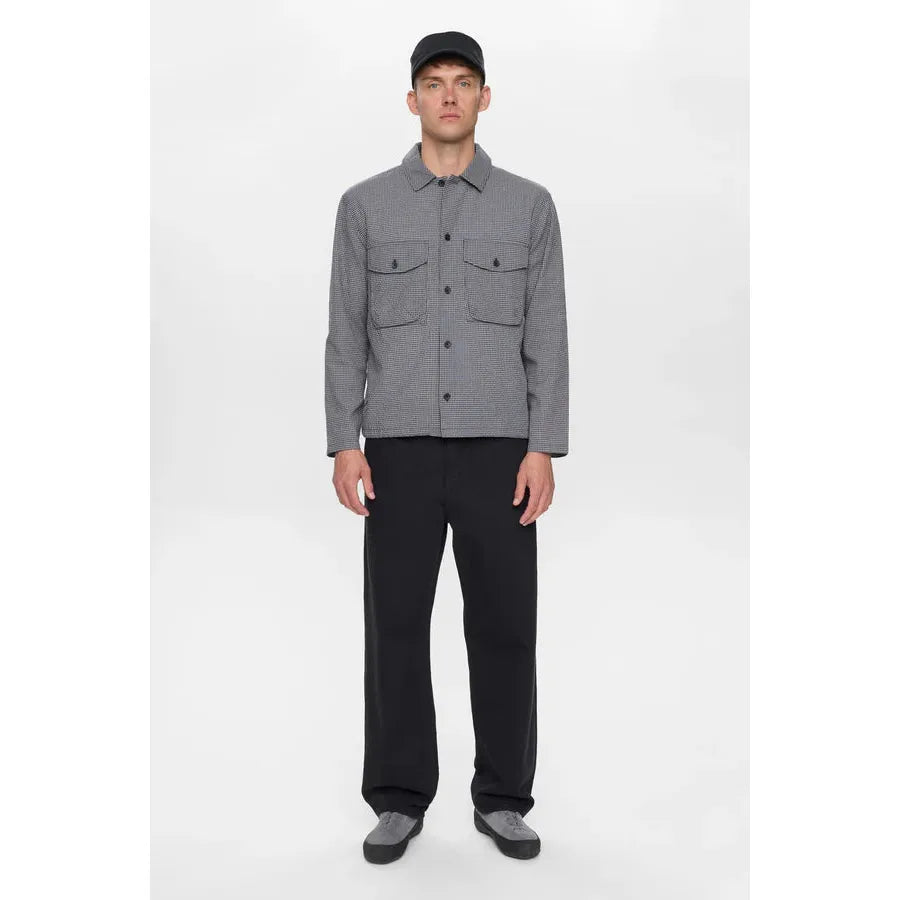 Anerkjendt, Otto Check Overshirt, Sky Captain