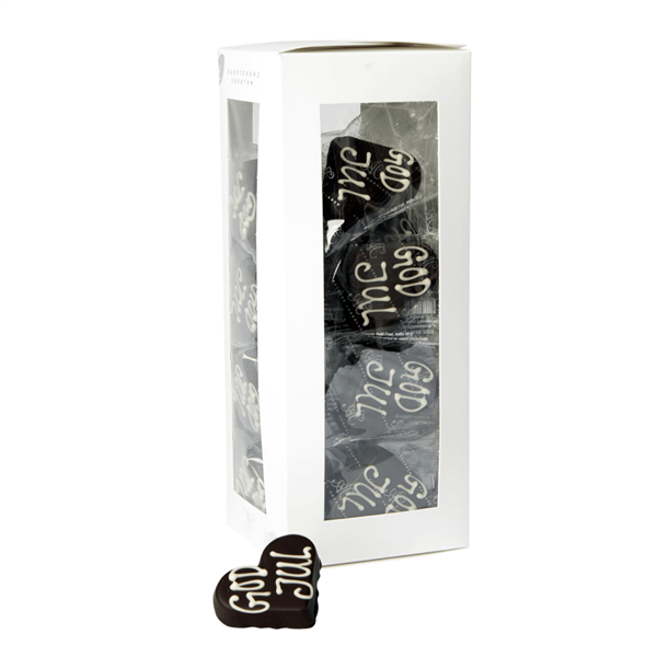 Aalborg Chokoladen, Marcipanhjerte med tekst-Aalborg Chokoladen-Minlillebutik.dk