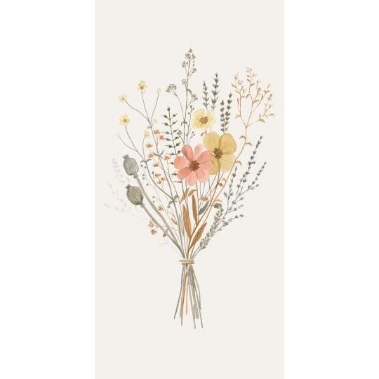 Ib Laursen, Serviet, 10x20 cm, Sensommerbuket