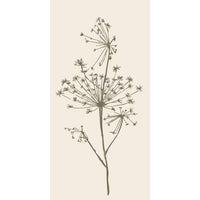 Ib Laursen, Serviet, Grøn Skærmblomst-Ib Laursen-Minlillebutik.dk