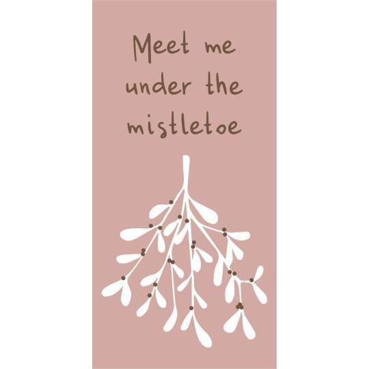 Ib Laursen, Serviet, Meet me under the mistletoe-Ib Laursen-Minlillebutik.dk