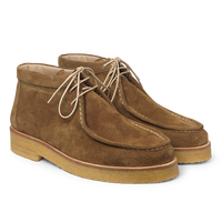 Angulus, Langskaftet Snørestøvle, Mustard-Angulus-Minlillebutik.dk