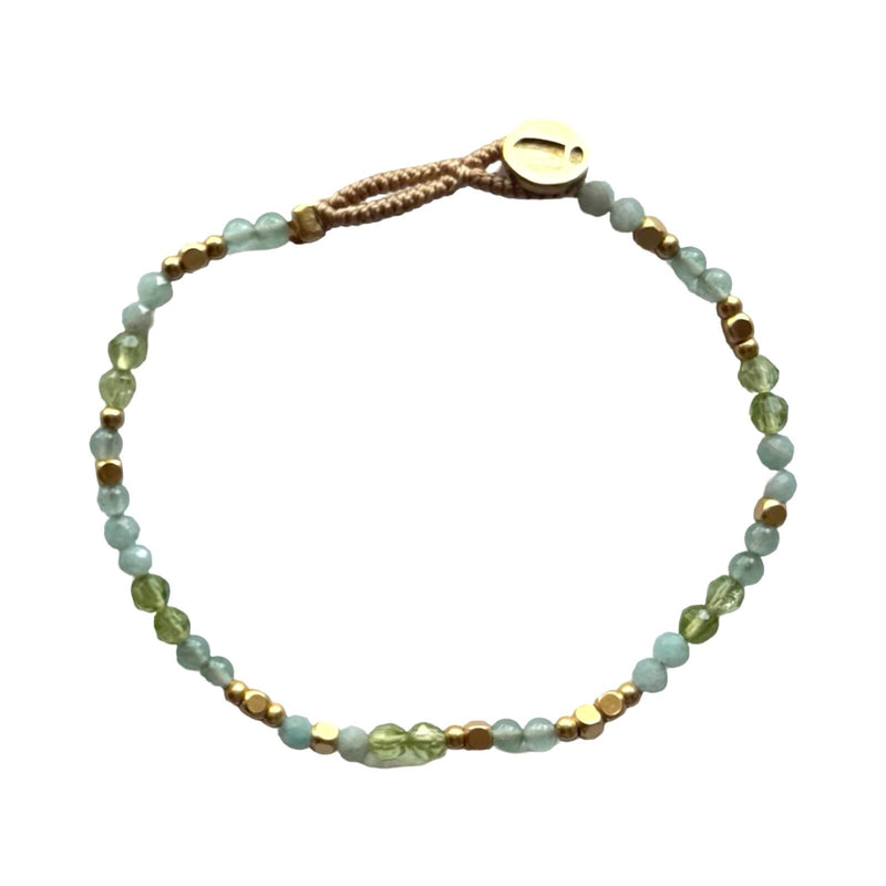 iBU Jewels, Armbånd, Lulu Liv Mix, Mix Green-iBU Jewels-Minlillebutik.dk
