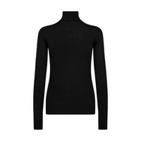 Mos mosh, MMRelena highneck knit, Black