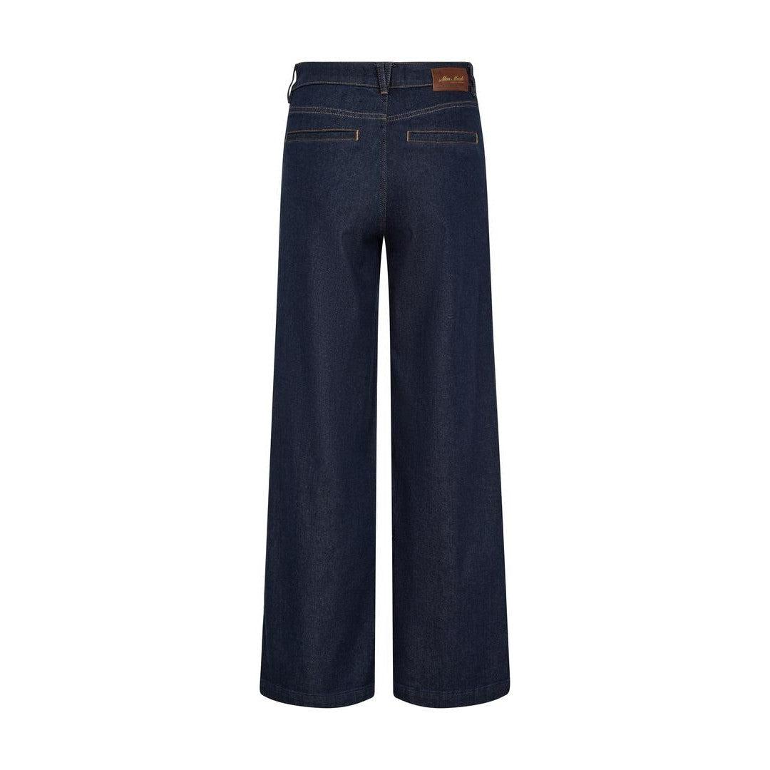 Mos mosh, MMcolette Axelia jeans, Dark blue –