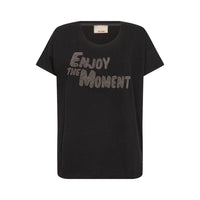 Mos mosh, MMElvi O-SS tee, Black