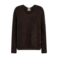 Mos Mosh, MMThora V-Neck Knit, Delicioso-Mos Mosh-Minlillebutik.dk