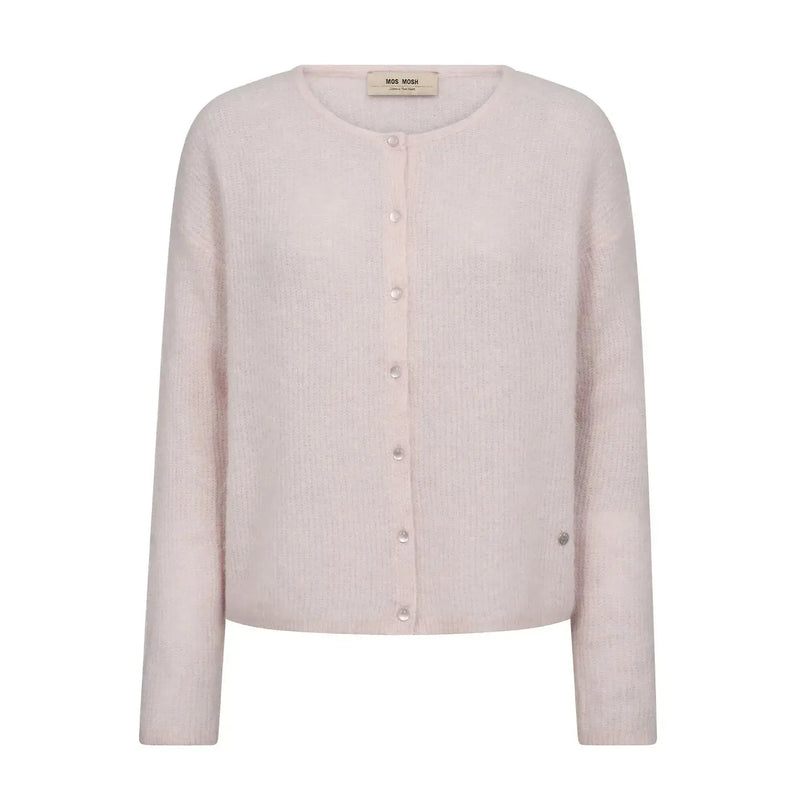 Mos Mosh, Almine Knit Cardigan, Ballet Slipper-Mos Mosh-Minlillebutik.dk