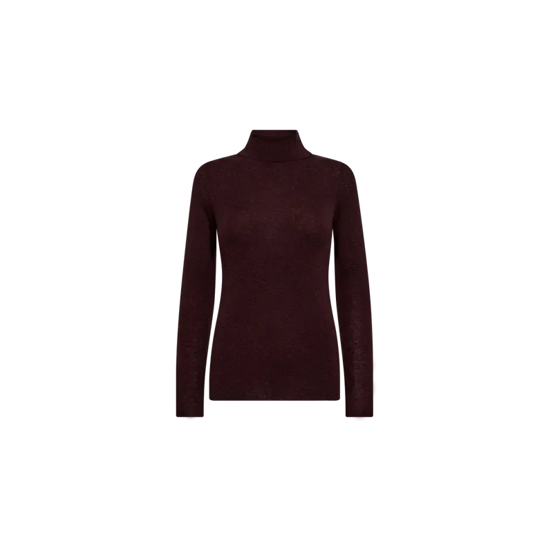 Mos Mosh, Bouch Rollneck Knit, Fudge-Mos Mosh-Minlillebutik.dk