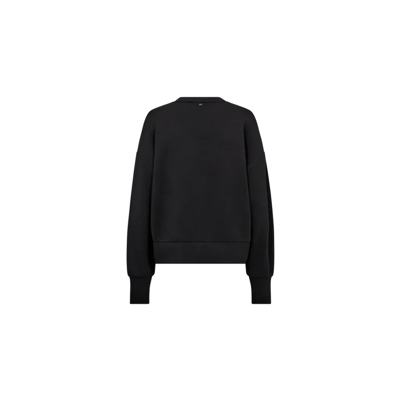 Mos Mosh, Celli O-LS Sweatshirt, Phantom-Mos Mosh-Minlillebutik.dk