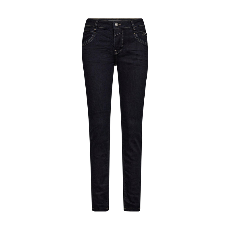 Mos Mosh, MMCarla Naomi Hybrid Jeans, Regular, Dark Blue-Mos Mosh-Minlillebutik.dk