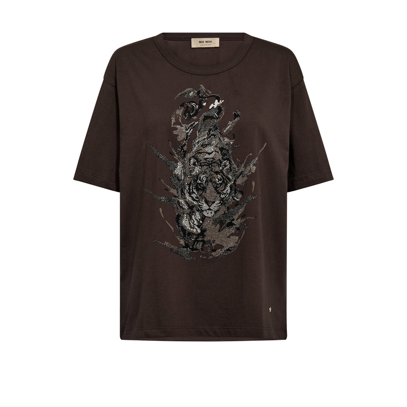 Mos Mosh, MMCorlett O-SS Tee, Delicioso-Mos Mosh-Minlillebutik.dk