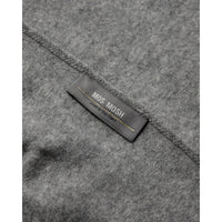 Mos Mosh, MMEnata Cashmere Knit Scarf, Grey Melange-Mos Mosh-Minlillebutik.dk