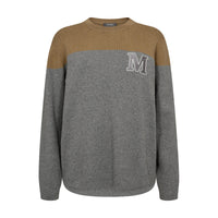 Mos Mosh, MMFast Tani LS Knit, Grey Melange-Mos Mosh-Minlillebutik.dk