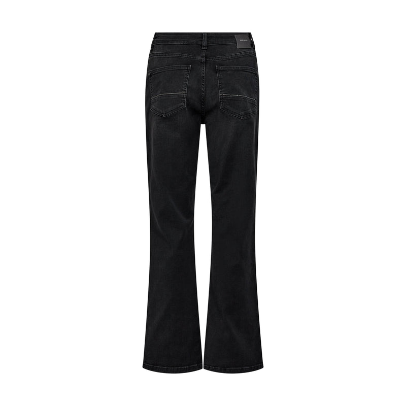 Mos Mosh, MMCecilia Perla Jeans, Ankle, Dark Grey-Mos Mosh-Minlillebutik.dk