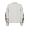 Mos Mosh, MMMysa Popli Shirt, Ecru-Mos Mosh-Minlillebutik.dk