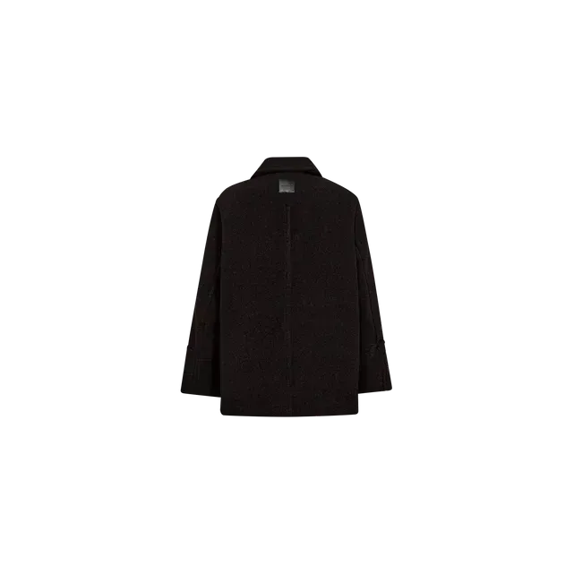 Mos Mosh, Charly Wool Jacket, Chocolate Tort-Mos Mosh-Minlillebutik.dk