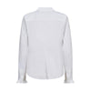 Mos Mosh, MMHassie Pleat Shirt, White-Mos Mosh-Minlillebutik.dk