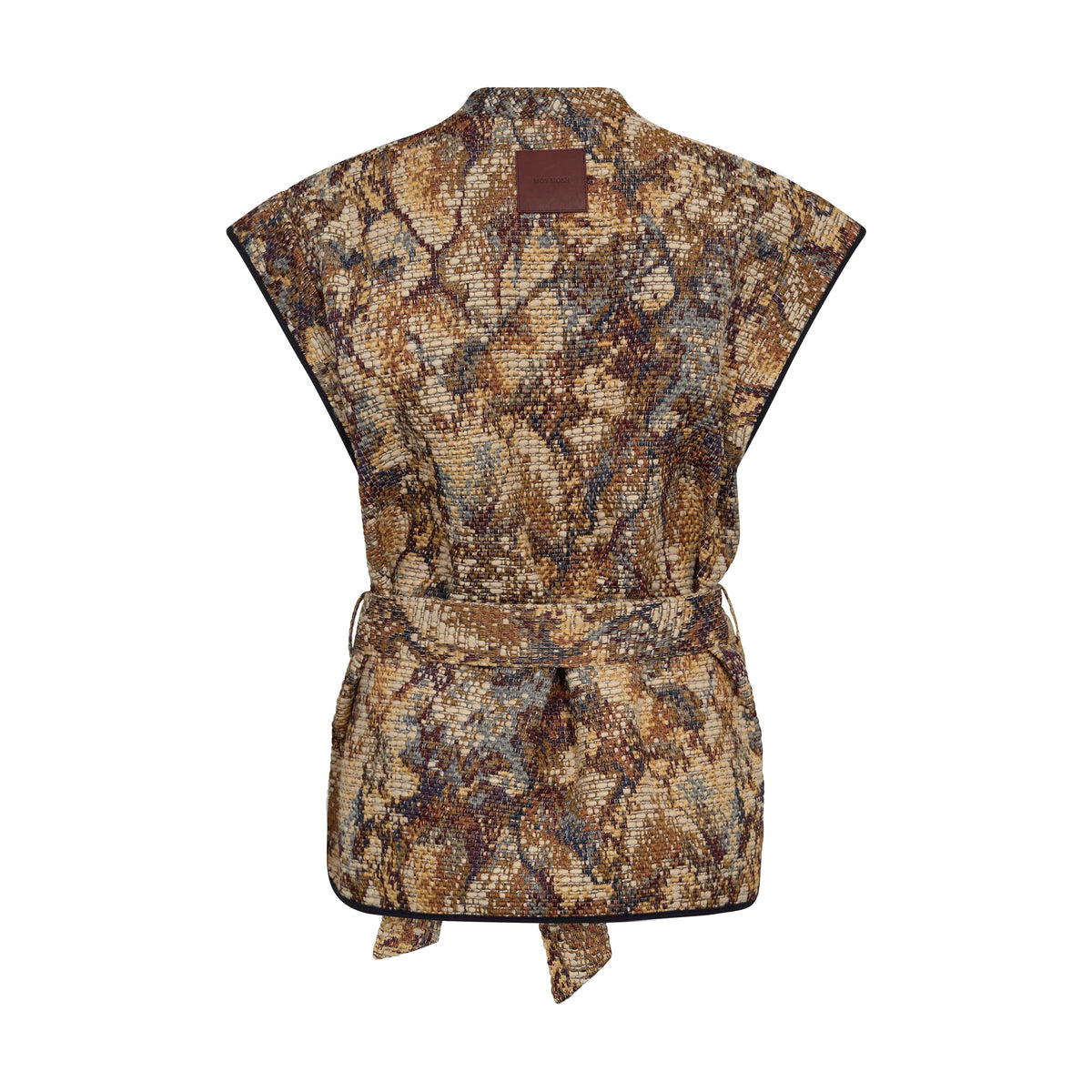 Mos Mosh, MMOz Wired Vest, Ecru-Mos Mosh-Minlillebutik.dk