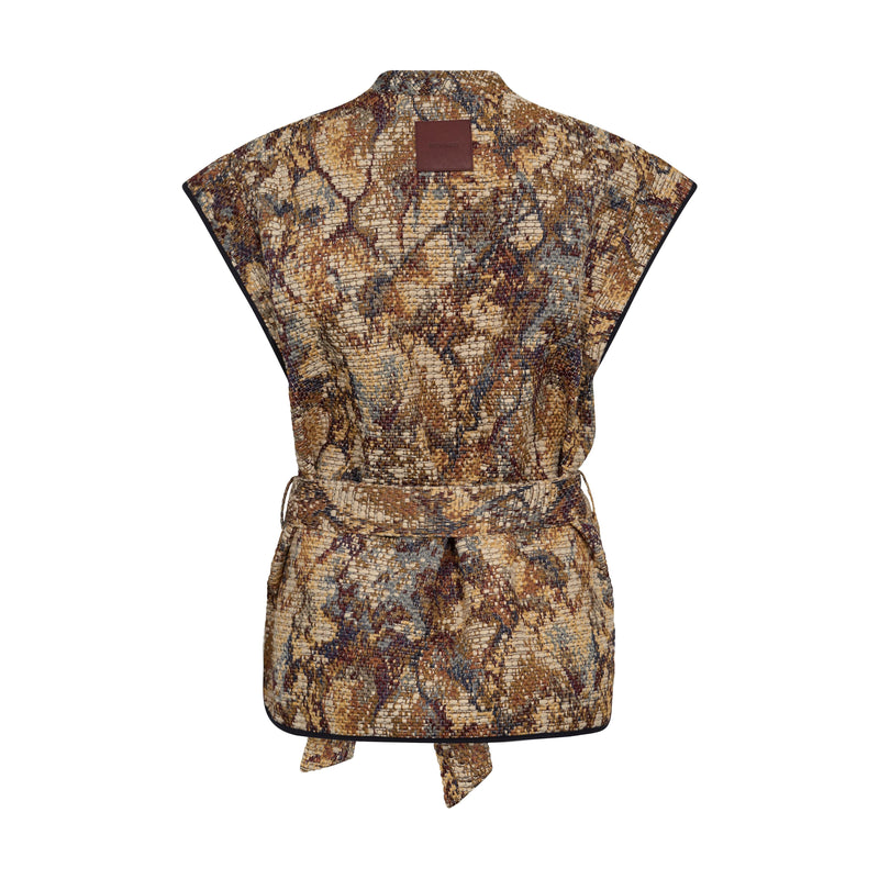 Mos Mosh, MMOz Wired Vest, Ecru-Mos Mosh-Minlillebutik.dk