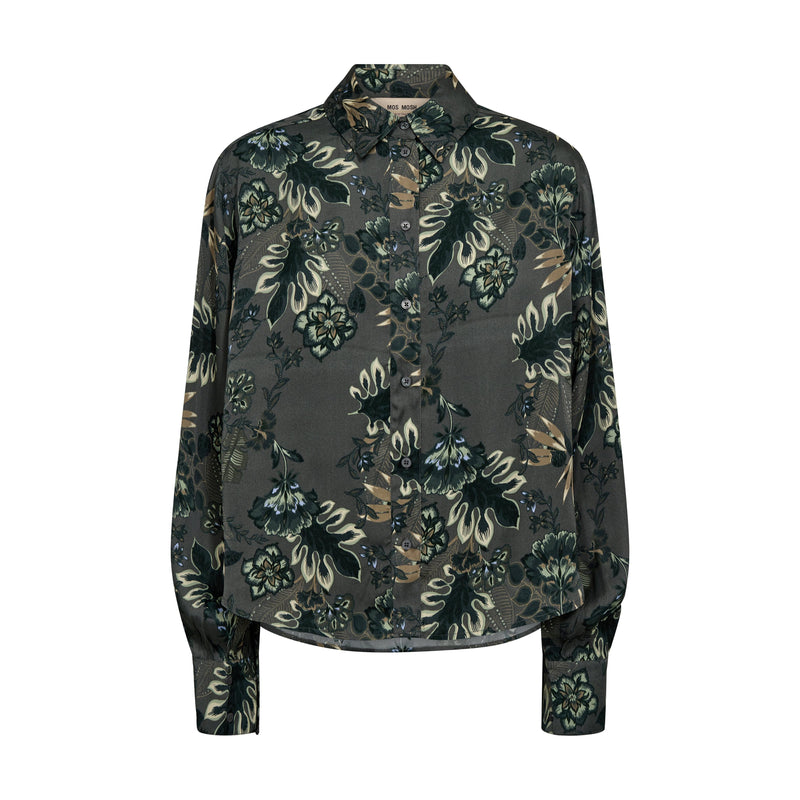 Mos Mosh, MMAbina Floro Shirt, Urban Chic-Mos Mosh-Minlillebutik.dk