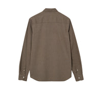 Mos Mosh Gallery, MMGMarco Oxford Shirt, Chocolate Brown-Mos Mosh Gallery-Minlillebutik.dk