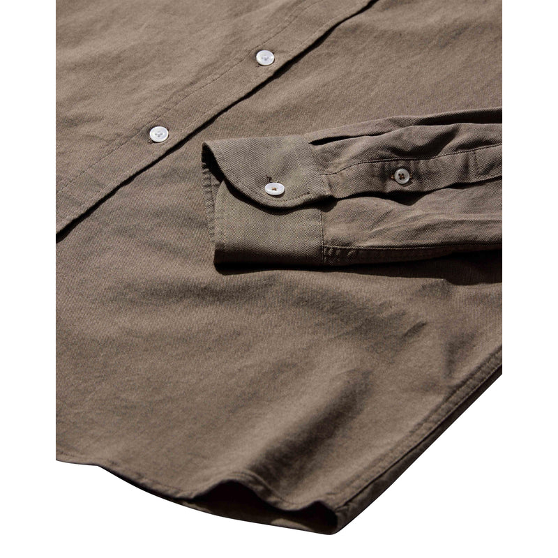 Mos Mosh Gallery, MMGMarco Oxford Shirt, Chocolate Brown-Mos Mosh Gallery-Minlillebutik.dk