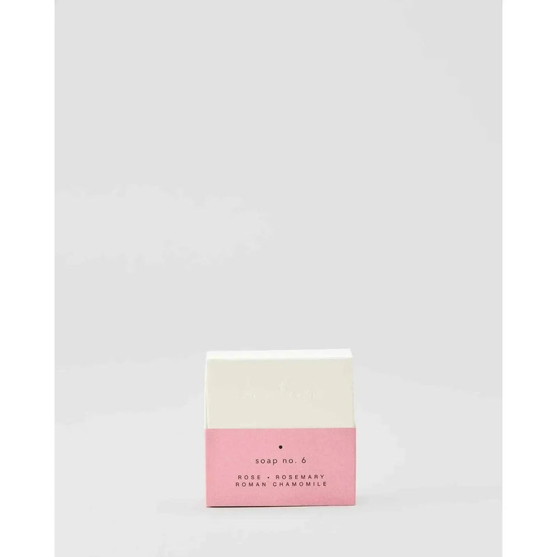 Amalie Rosalie, Sæbe nr. 6 | ROSE, ROSEMARY, ROMAN CHAMOMILE-Amalie Rosalie-Minlillebutik.dk
