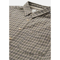 Anerkjendt, Otto Small Check SS Shirt, Teak-Anerkjendt-Minlillebutik.dk